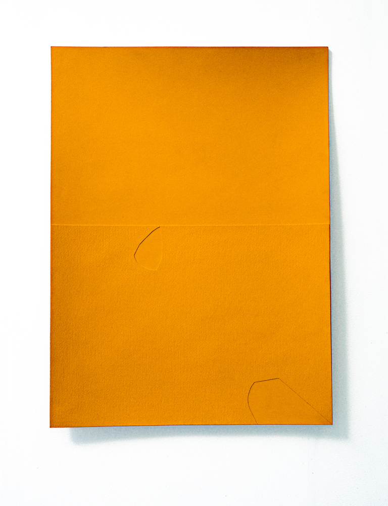 Poupak Sarah Shoughi, Cut (yellow) (2013)